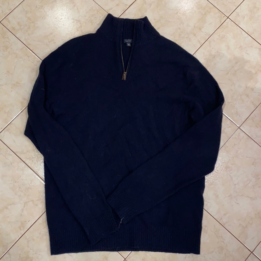 Men's J.Crew sweater with zipper